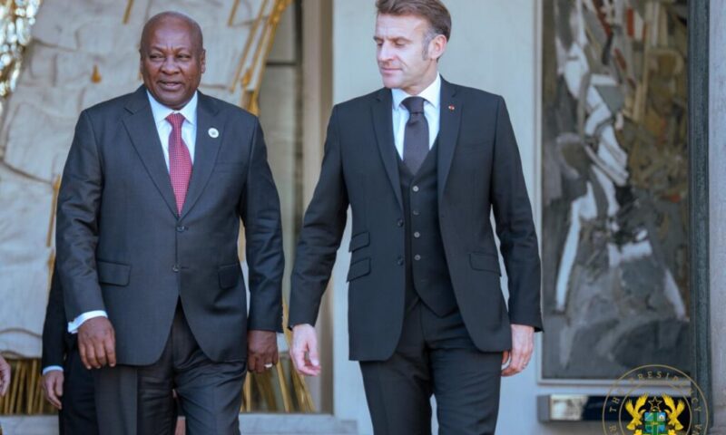 Mahama, Macron push new chapter on reparatory justice