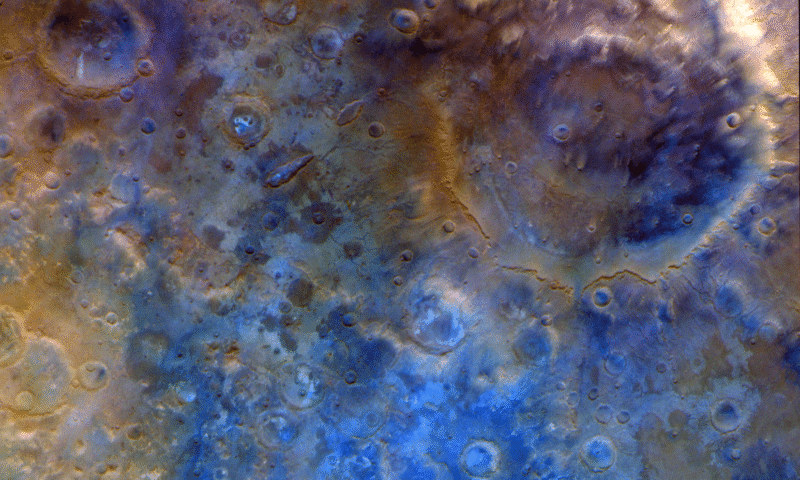 A Probe Took Incredible Pictures of Mars on Its Way to a Far-Off Asteroid