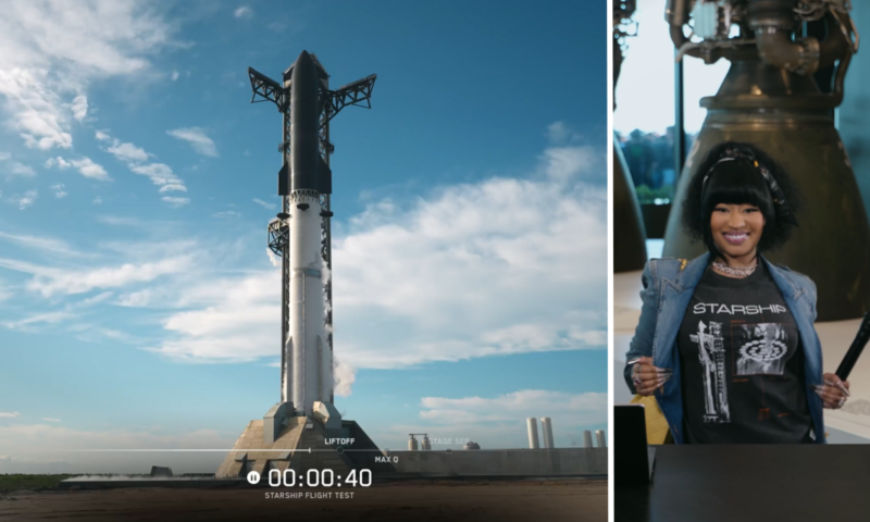 SpaceX’s 1st Starship V3 megarocket launch scrubbed at last minute. Sorry, Nicki Minaj