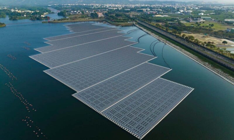 Solar farm on the ocean outperforms land-based solar in Taiwan