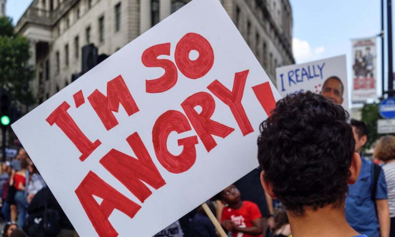 Political anger affects the body differently to other forms of anger