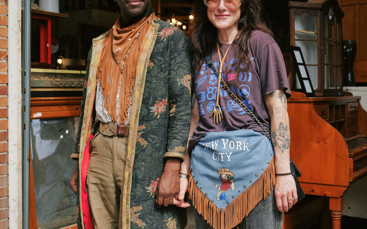Street Style Look of the Week: A Couple With a Shared Passion for Fringe