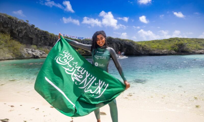 Meet Salma Shaker, Saudi Arabia’s record-breaking freediver