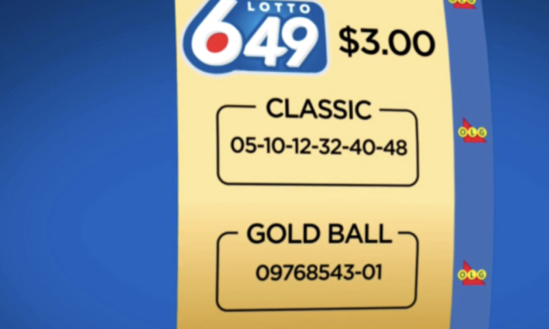 Winning Lotto 6/49 Gold Ball jackpot ticket worth $16M sold in Peterborough