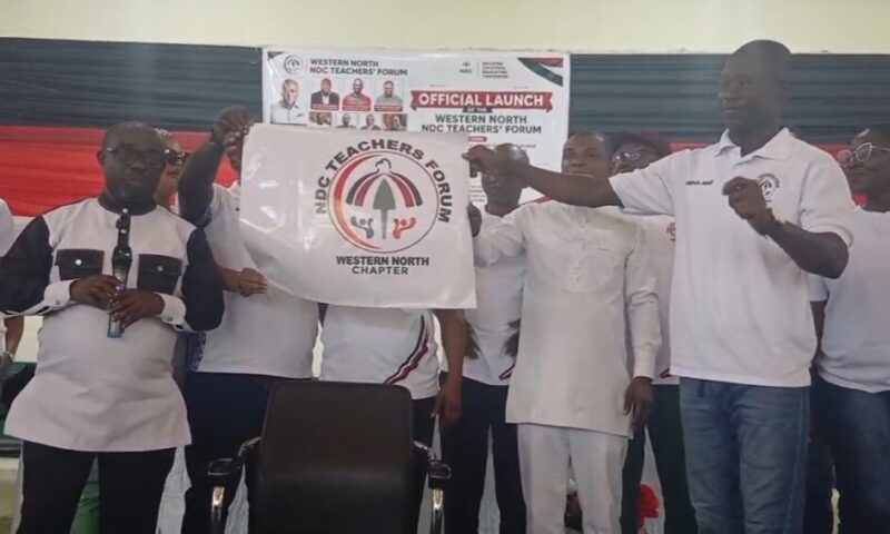 NDC teachers launch grassroots political drive in Western North