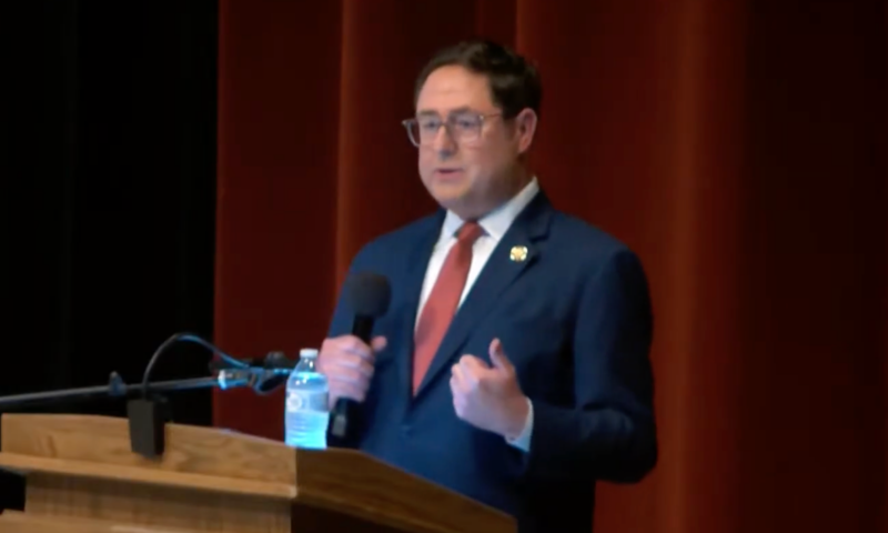 Republican heckled during his own town hall as crowd raises alarms over Trump’s slush fund and Iran war
