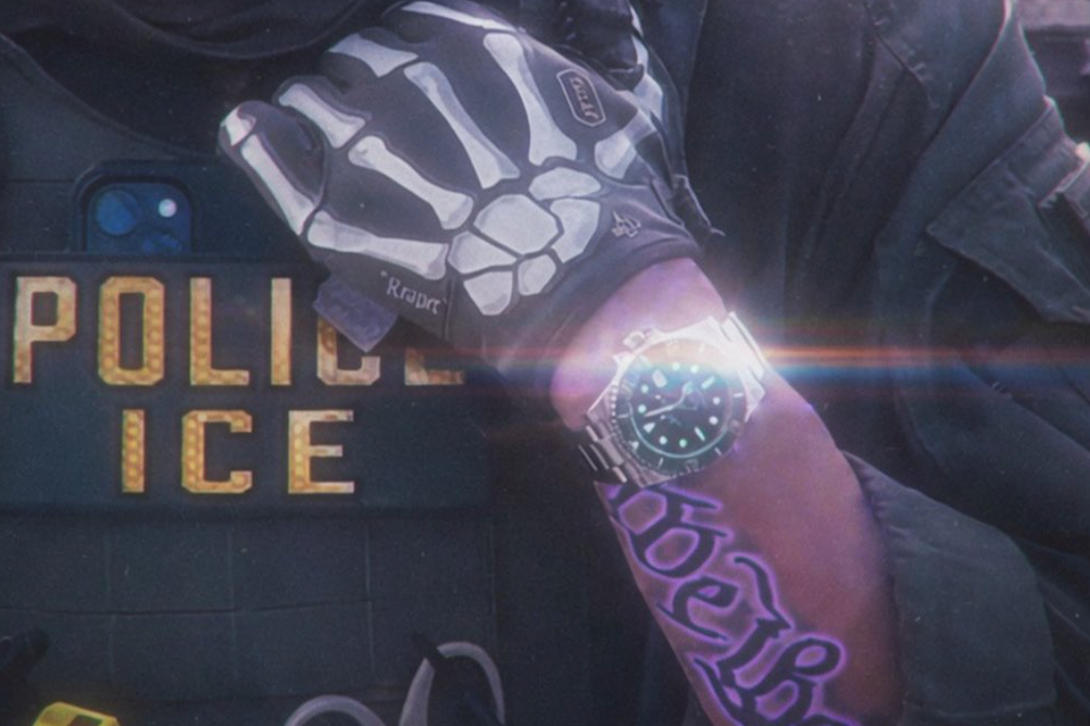 ICE agent wearing ‘Rolex’ watch and sporting ‘We The People’ tattoo sparks debate online