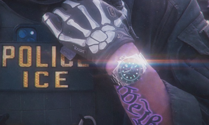 ICE agent wearing ‘Rolex’ watch and sporting ‘We The People’ tattoo sparks debate online