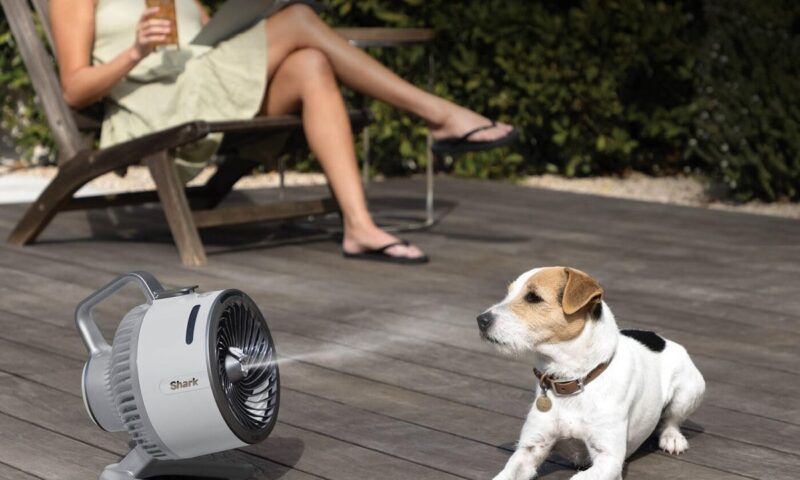 Shark FlexBreeze HydroGo cordless misting fan drops below £90 on Amazon (aff)