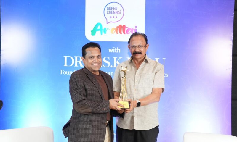 Neuberg Diagnostics founder honoured by Super Chennai