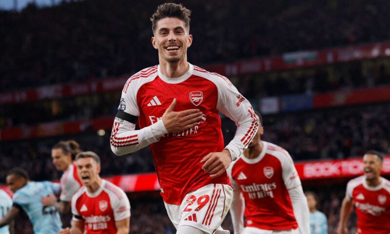 Arsenal one result from Premier League title and have VAR to thank again