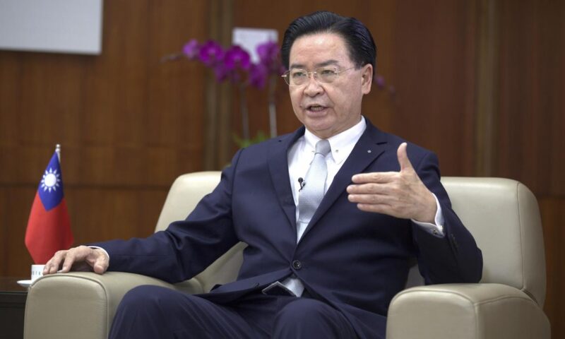Taiwan security chief says China deployed over 100 vessels in regional waters