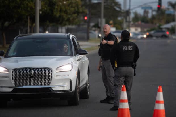 Temperature rising in chemical tank at risk of exploding in California