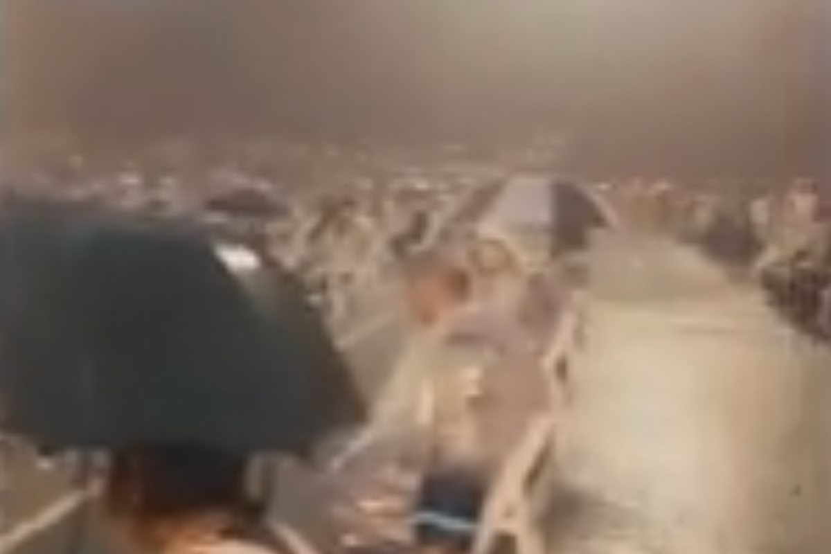 Educators shredded by parents and social media for holding graduation ceremonies in torrential rain
