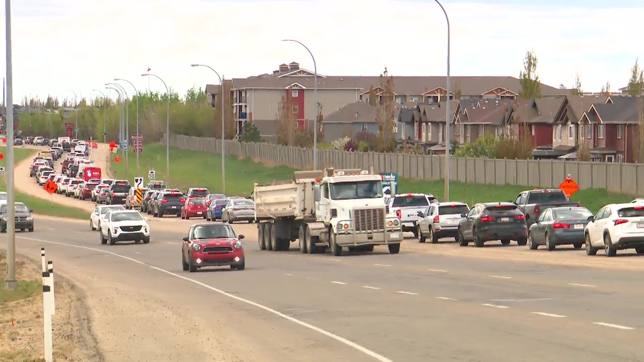 Terwillegar Drive expansion construction ramps up at Anthony Henday Drive