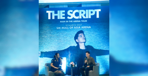 The Script’s Danny O’Donoghue holds press conference ahead of Manila concert