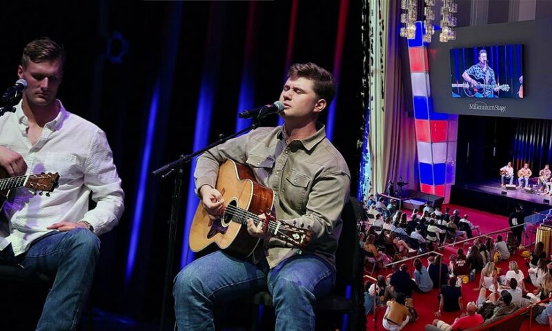 EXCLUSIVE: Veterans turn war stories into music at Trump Kennedy Center in powerful patriotic showcase
