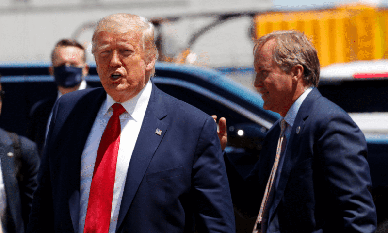 Trump pitches Paxton to Texas voters: ‘He will never let you down’
