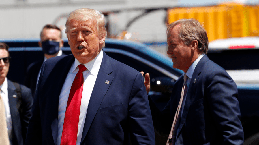 Trump pitches Paxton to Texas voters: ‘He will never let you down’
