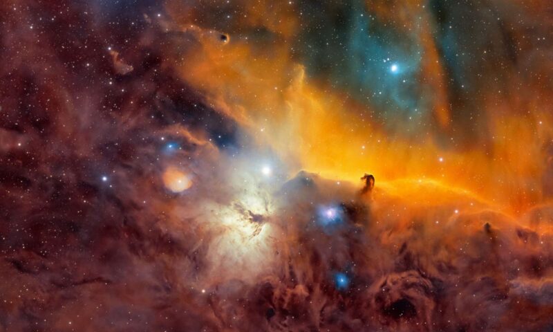 Astrophotographer spends 115 hours capturing Horsehead Nebula in striking detail with backyard telescope