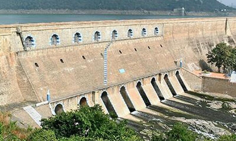 Water level in Mettur dam stands at 78.85 feet