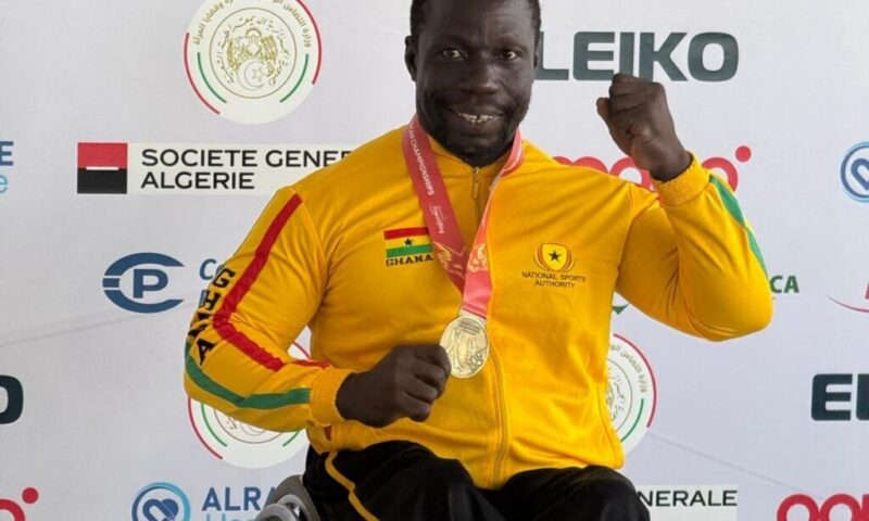 Ghana’s Isaac Obeng clinches bronze at Oran World Para Powerlifting 2026