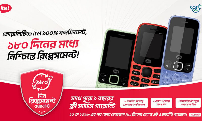 itel brings 180-day replacement warranty for feature phones this Eid