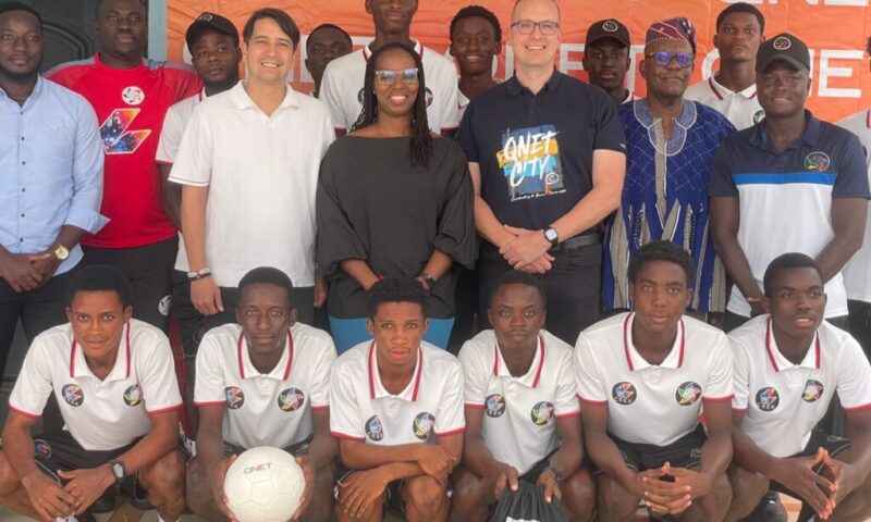 QNET donates football equipment to S Inkoom Football Academy
