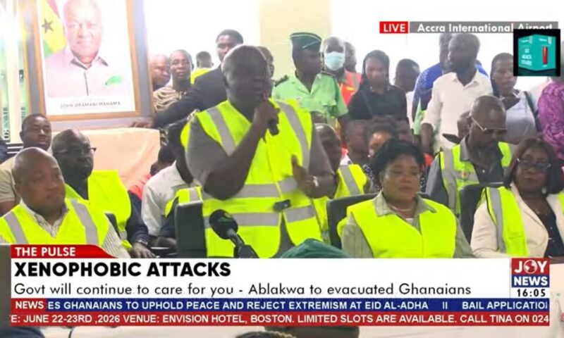 We will always stand by Ghanaians everywhere — Chief of Staff assures evacuees from South Africa