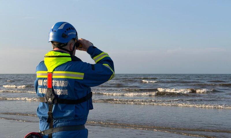 In pictures: Major search and rescue operation for two girls at Portobello