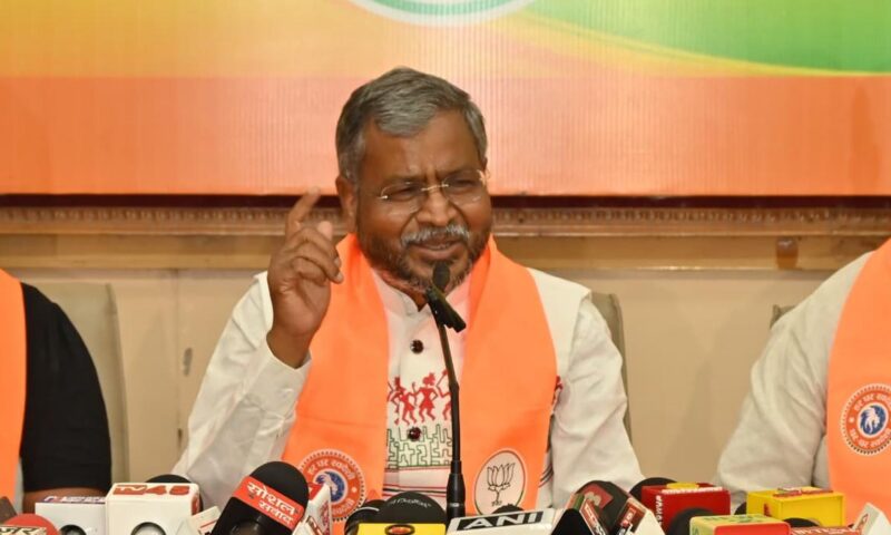 JMM, Cong. bid to divide society, undermine tribal rights won’t succeed: BJP