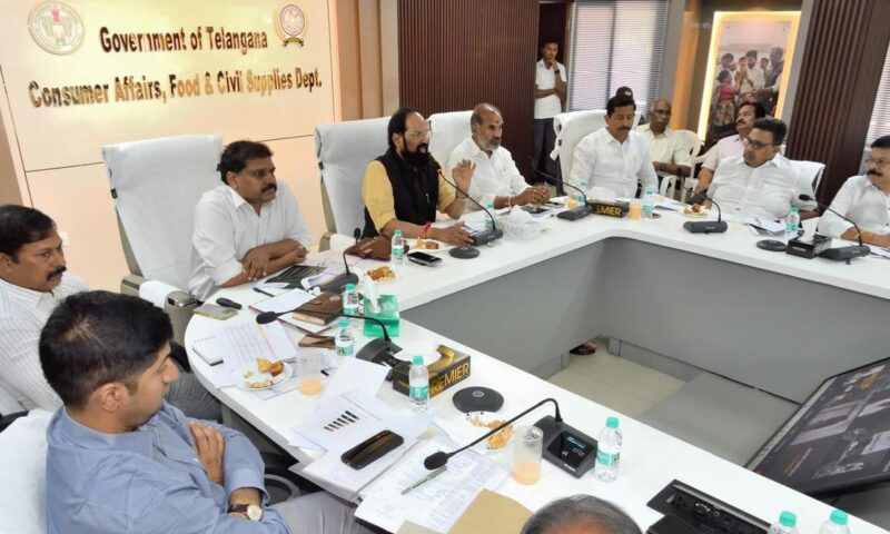 Govt. plans to complete paddy procurement over next 10 days: Uttam Kumar Reddy