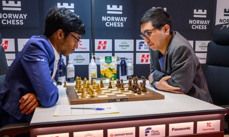 Norway Chess 2026: Gukesh, Praggnanandhaa secure victories in Round 1; Carlsen stunned by Firouzja