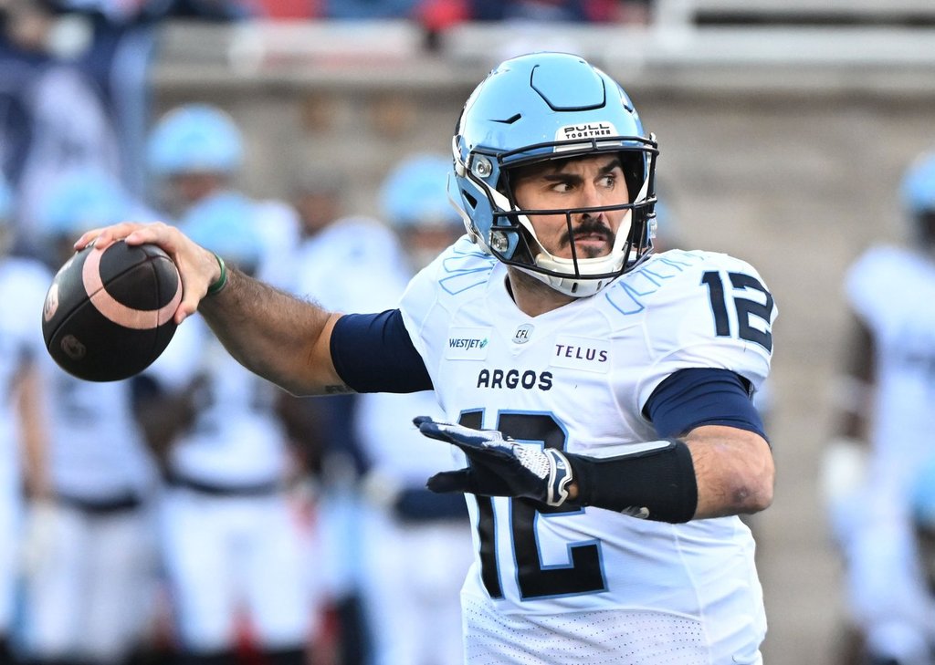 Hicks scores two TDs as Argos bounce Tiger-Cats