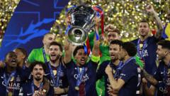 دوري أبطال أوروبا: باريس سان جيرمان يفوز باللقب بعد تجاوز أرسنال بركلات الترجيح