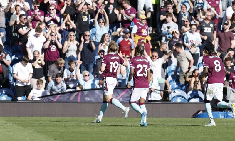 Burnley battle back to avoid finishing bottom with draw against Wolves