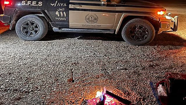 ضبط مواطن لإشعاله النار في أماكن محظورة بمحمية الإمام عبدالعزيز بن محمد الملكية