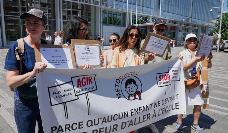 A rare public trial opens in Paris child abuse case as parents seek a national wake-up call