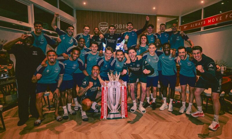 Arsenal wins Premier League title for first time in 22 years