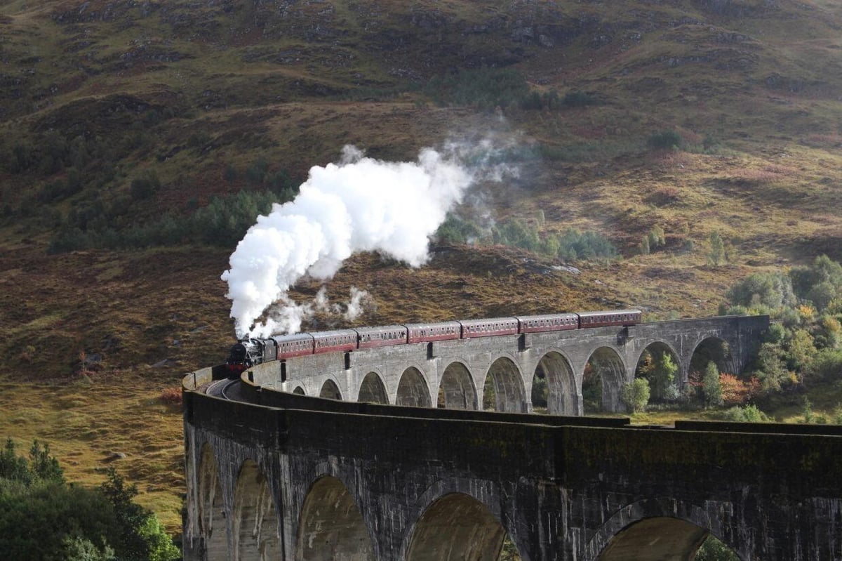 Impending resumption of suspended ‘Hogwarts Express’ Jacobite steam service signalled by train move