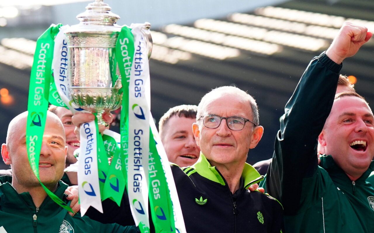 Martin O’Neill’s Celtic sweep past Dunfermline to win Scottish Cup and clinch double glory