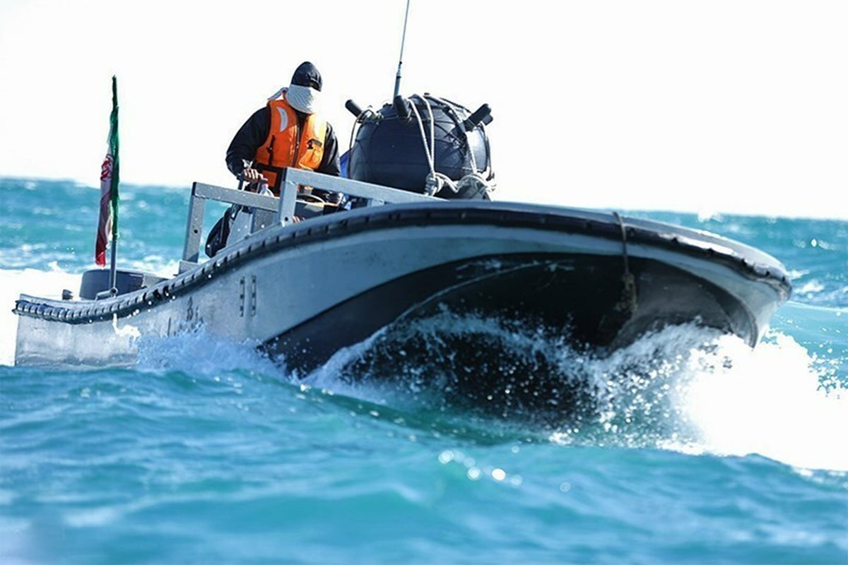 What are the minelaying boats targeted in Trump’s new strikes on Iran?