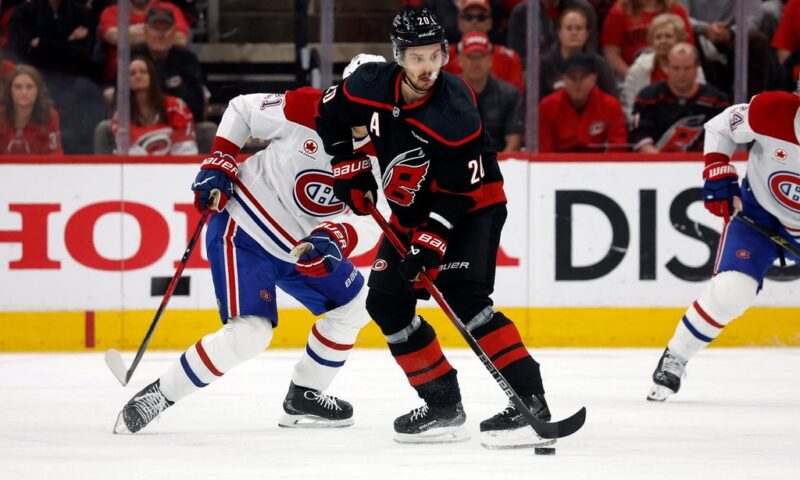 Call Of The Wilde: Carolina Hurricanes even the series with OT against Montreal Canadiens