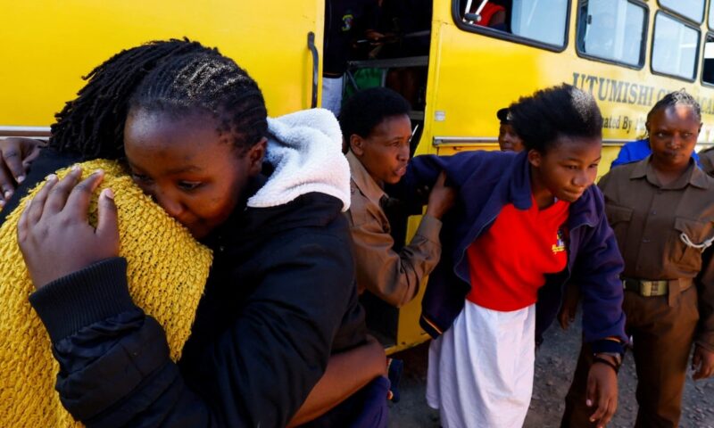 Fire at Kenyan girls’ school kills 16