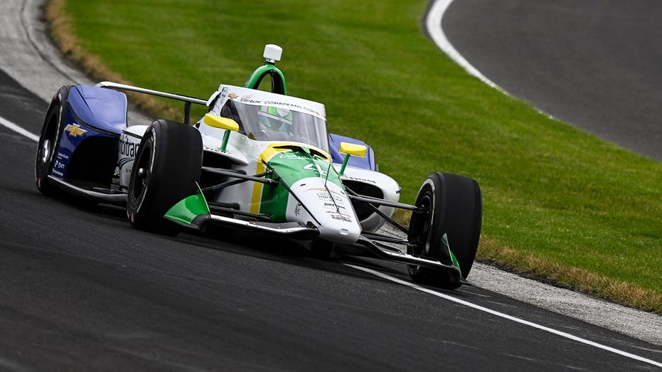 IndyCar driver Caio Collet’s vehicle catches fire in terrifying Indy 500 wreck