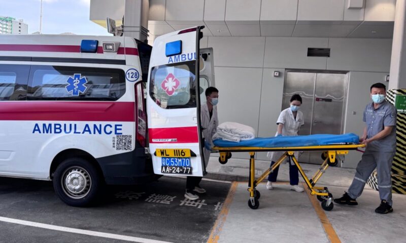 Mainland Chinese patient first to be moved north under cross-border ambulance scheme