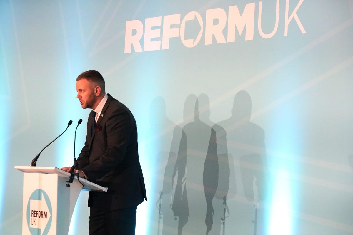 Russia ‘within their rights’ to take Crimea, Reform’s Makerfield candidate said as he compared it to Falklands