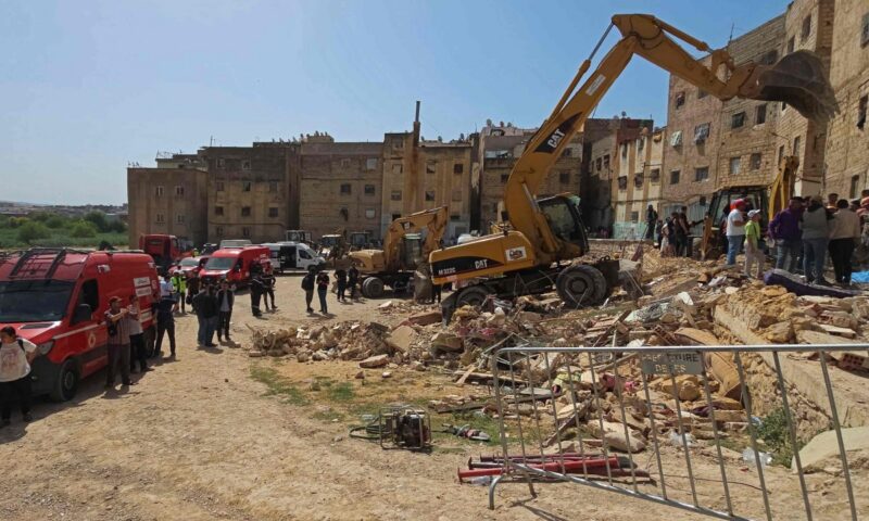 Building collapse kills at least 9 people in Morocco’s Fez