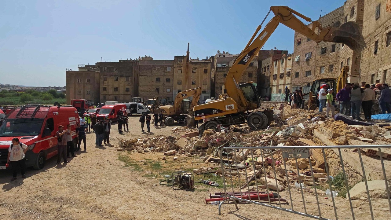 Building collapse kills at least 9 people in Morocco’s Fez