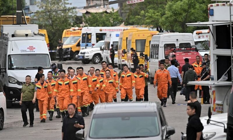 At least 82 killed after massive gas explosion rips through coal mine in China